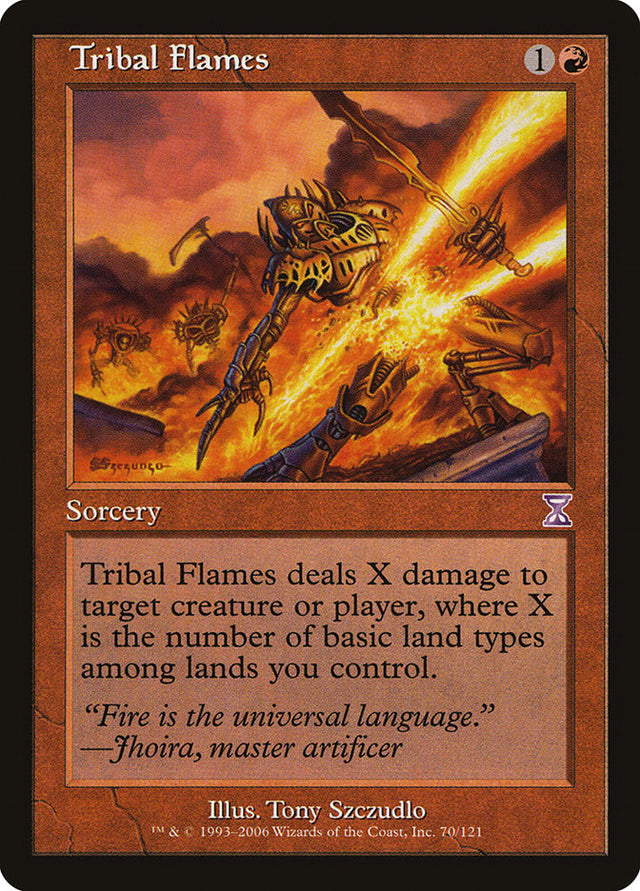 Tribal Flames [Time Spiral Timeshifted] - PCA Designer Toys