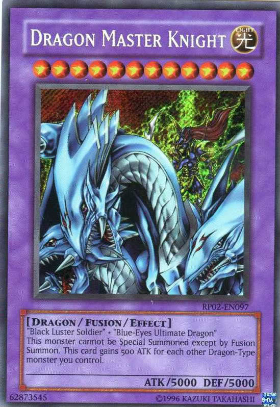 Dragon Master Knight [RP02-EN097] Secret Rare - PCA Designer Toys