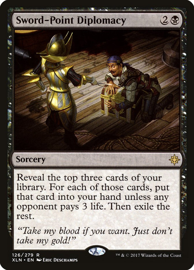 Sword-Point Diplomacy [Ixalan] - PCA Designer Toys