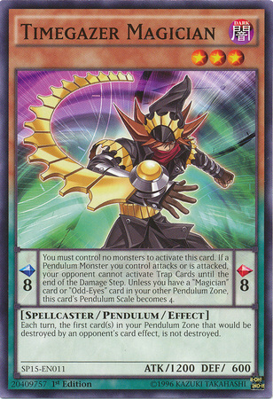 Timegazer Magician [SP15-EN011] Common - PCA Designer Toys