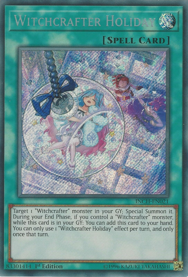 Witchcrafter Holiday [INCH-EN021] Secret Rare - PCA Designer Toys