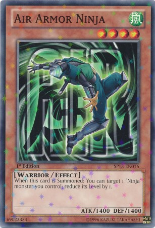 Air Armor Ninja [SP13-EN016] Starfoil Rare - PCA Designer Toys