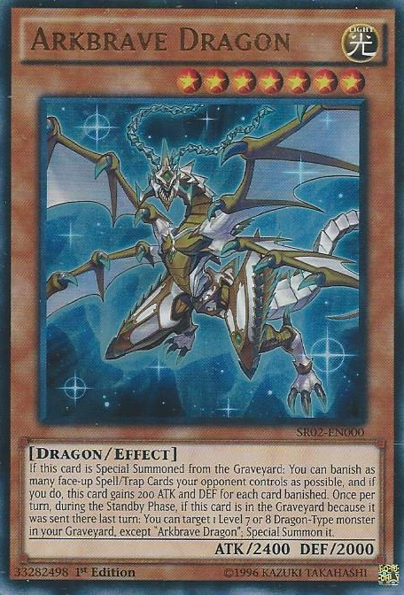 Arkbrave Dragon [SR02-EN000] Ultra Rare - PCA Designer Toys