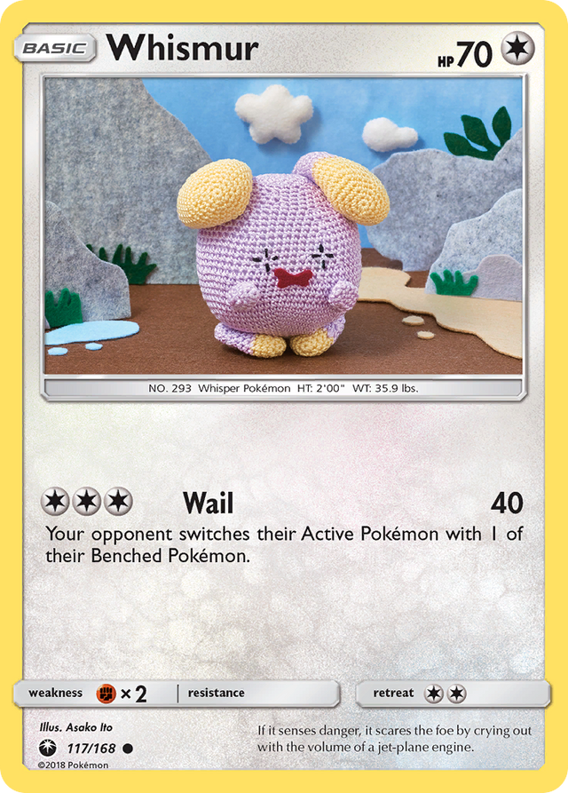 Whismur (117/168) [Sun & Moon: Celestial Storm] - PCA Designer Toys