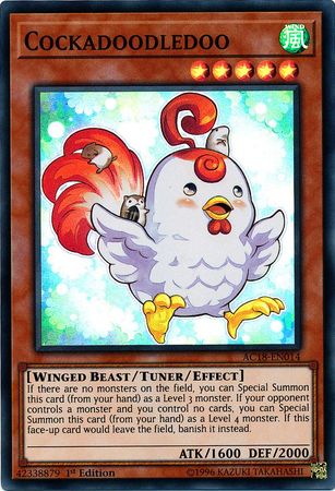 Cockadoodledoo [AC18-EN014] Super Rare - PCA Designer Toys