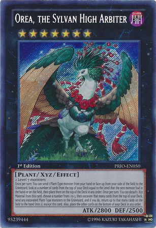 Orea, the Sylvan High Arbiter [PRIO-EN050] Secret Rare - PCA Designer Toys
