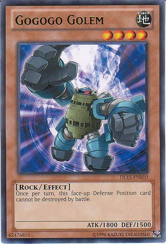 Gogogo Golem (Green) [DL15-EN010] Rare - PCA Designer Toys
