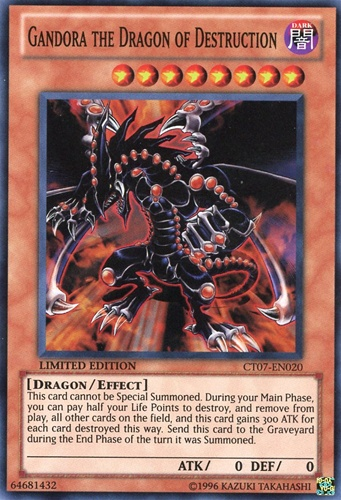 Gandora the Dragon of Destruction [CT07-EN020] Super Rare - PCA Designer Toys