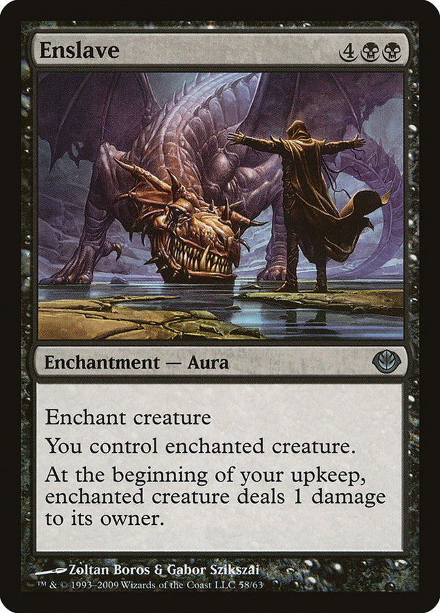 Enslave [Duel Decks: Garruk vs. Liliana] - PCA Designer Toys