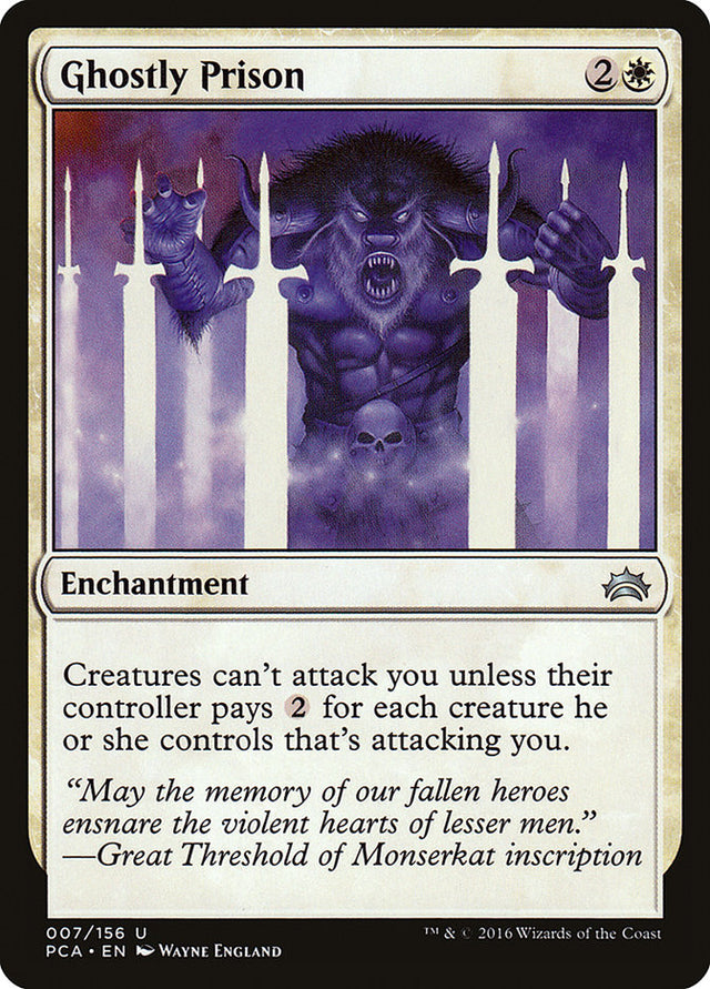Ghostly Prison [Planechase Anthology]