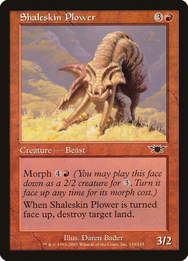 Shaleskin Plower [Legions] - PCA Designer Toys
