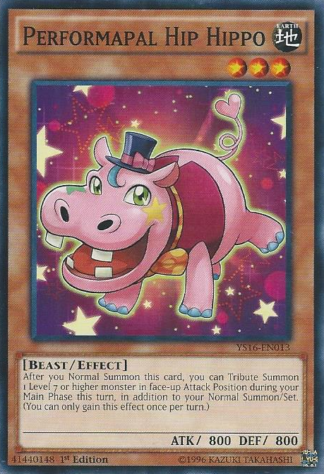 Performapal Hip HIppo [YS16-EN013] Common - PCA Designer Toys