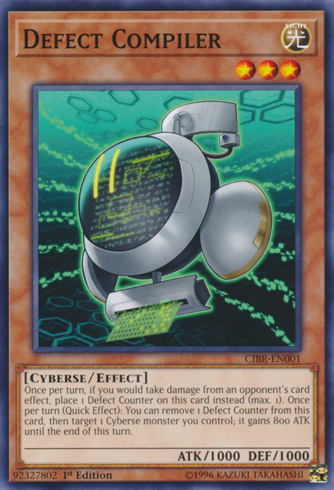 Defect Compiler [CIBR-EN001] Common - PCA Designer Toys