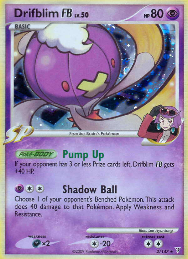 Drifblim FB (3/147) [Platinum: Supreme Victors] - PCA Designer Toys