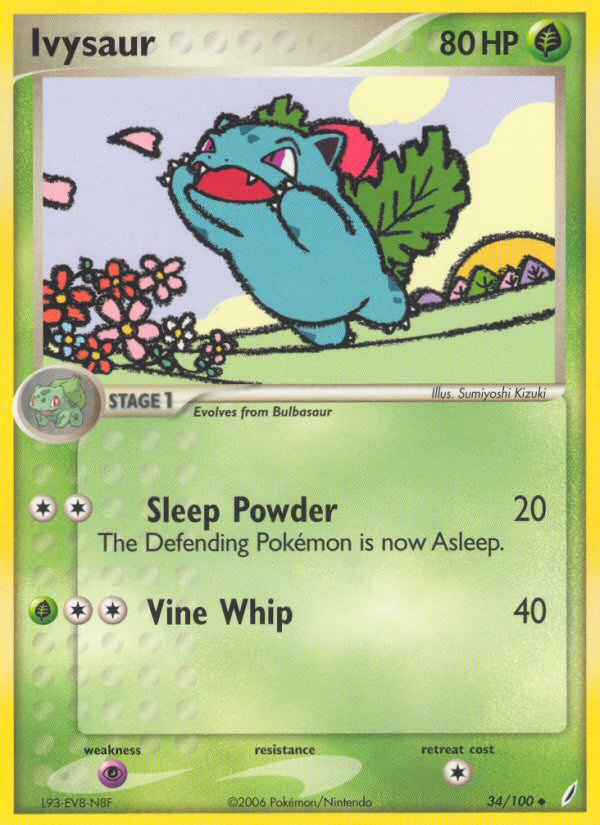 Ivysaur (34/100) [EX: Crystal Guardians] - PCA Designer Toys