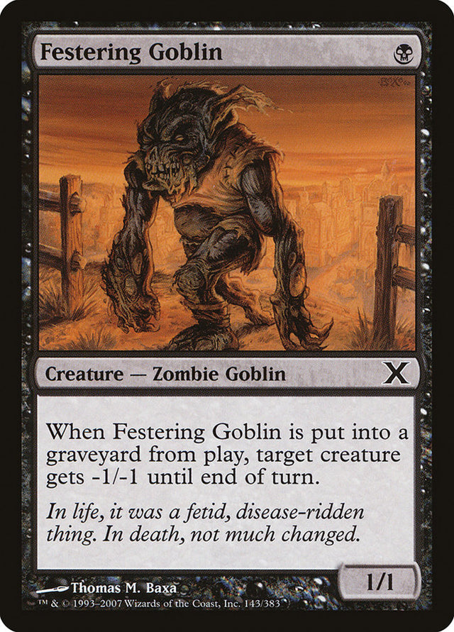 Festering Goblin [Tenth Edition] - PCA Designer Toys