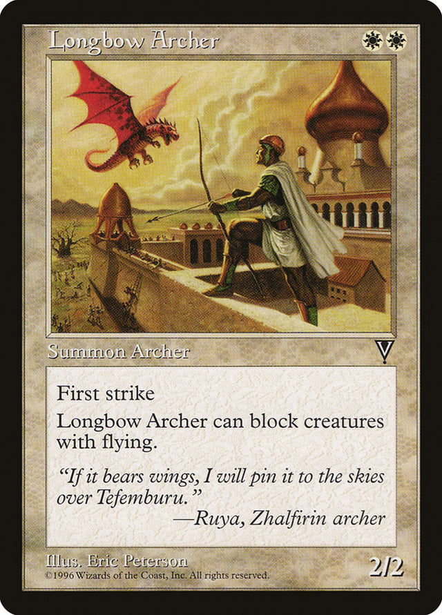 Longbow Archer [Visions] - PCA Designer Toys