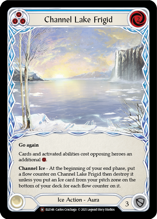 Channel Lake Frigid [U-ELE146] (Tales of Aria Unlimited)  Unlimited Normal - PCA Designer Toys