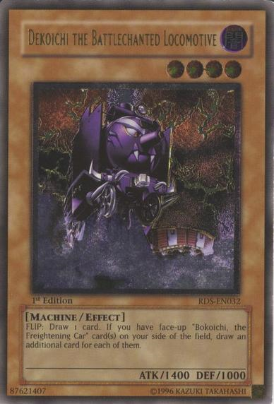 Dekoichi the Battlechanted Locomotive [RDS-EN032] Ultimate Rare - PCA Designer Toys
