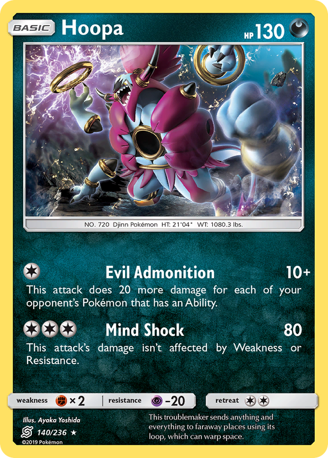 Hoopa (140/236) [Sun & Moon: Unified Minds] - PCA Designer Toys