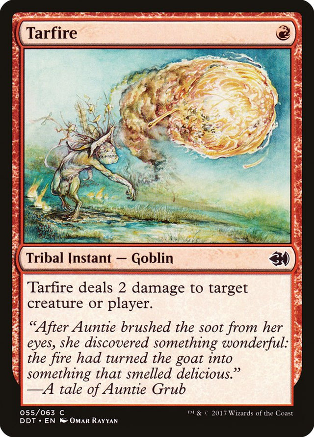 Tarfire [Duel Decks: Merfolk vs. Goblins] - PCA Designer Toys