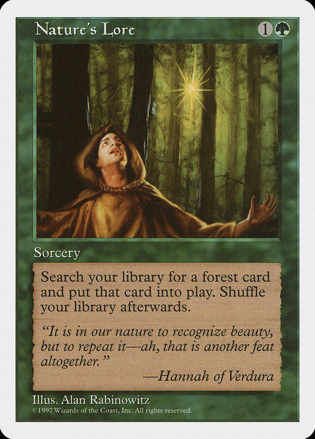 Nature's Lore [Fifth Edition] - PCA Designer Toys