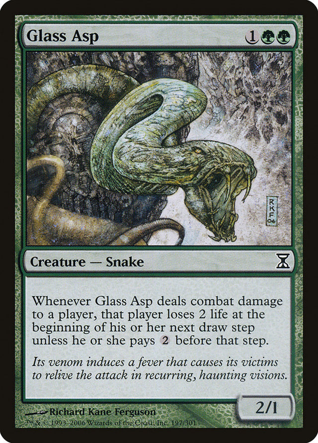 Glass Asp [Time Spiral] - PCA Designer Toys