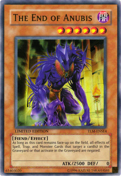 The End of Anubis [TLM-ENSE4] Ultra Rare - PCA Designer Toys