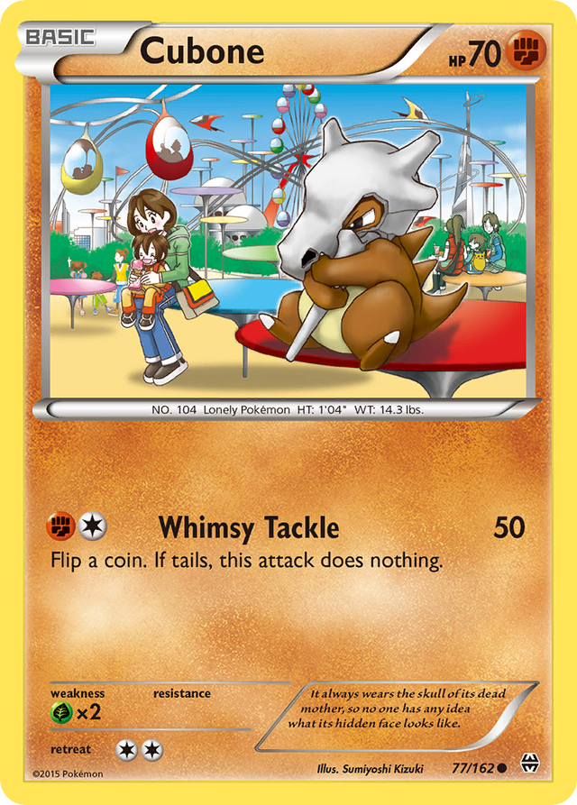Cubone (77/162) [XY: BREAKthrough] - PCA Designer Toys