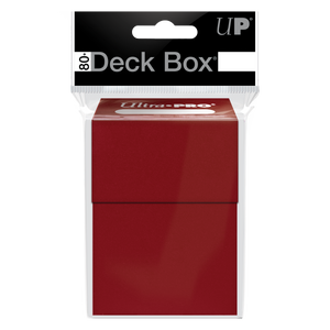 Ultra PRO: 80+ Deck Box - Red