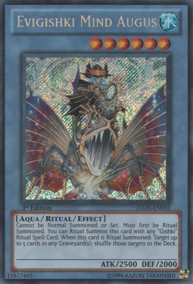 Evigishki Mind Augus [HA05-EN051] Secret Rare - PCA Designer Toys