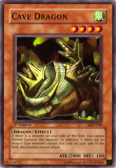 Cave Dragon [LOD-040] Common - PCA Designer Toys