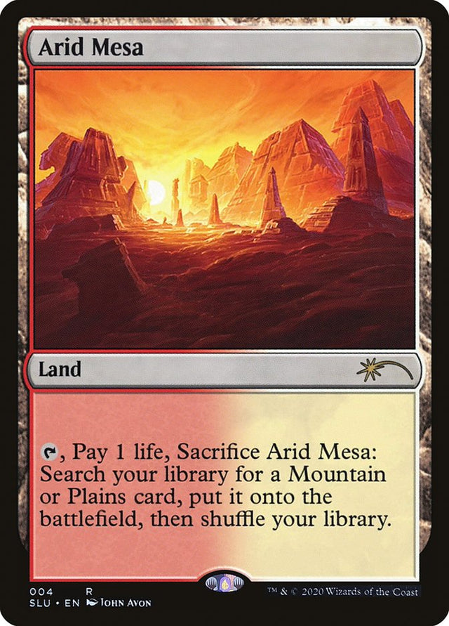 Arid Mesa [Secret Lair: Ultimate Edition] - PCA Designer Toys