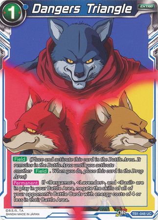 Dangers Triangle (TB1-048) [The Tournament of Power] - PCA Designer Toys
