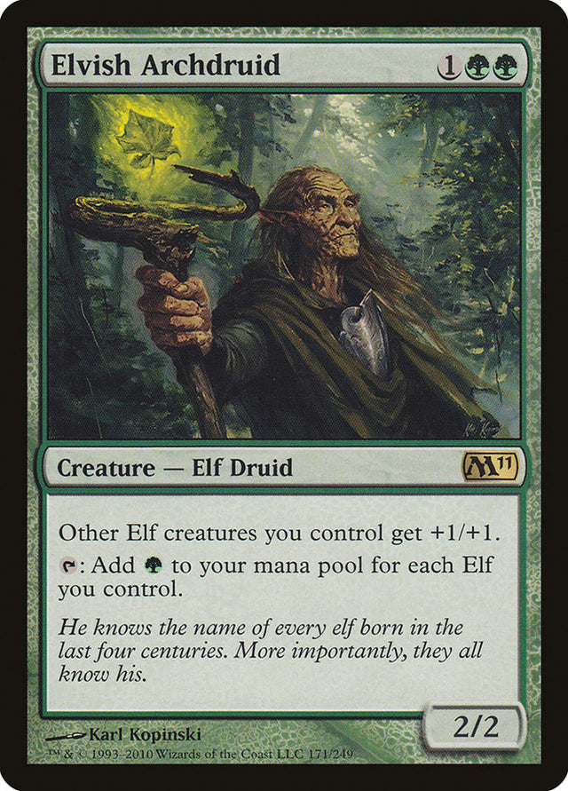 Elvish Archdruid [Magic 2011] - PCA Designer Toys