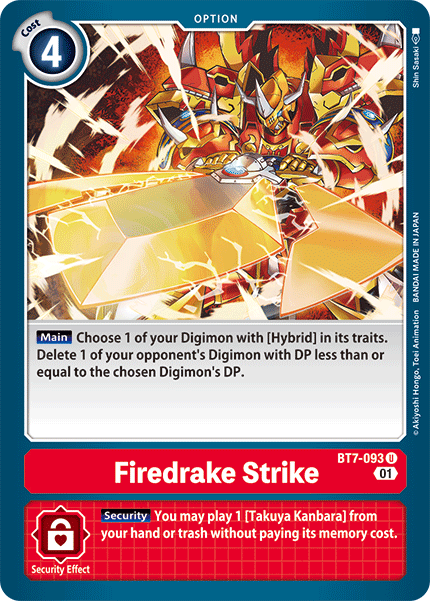 Firedrake Strike [BT7-093] [Next Adventure]