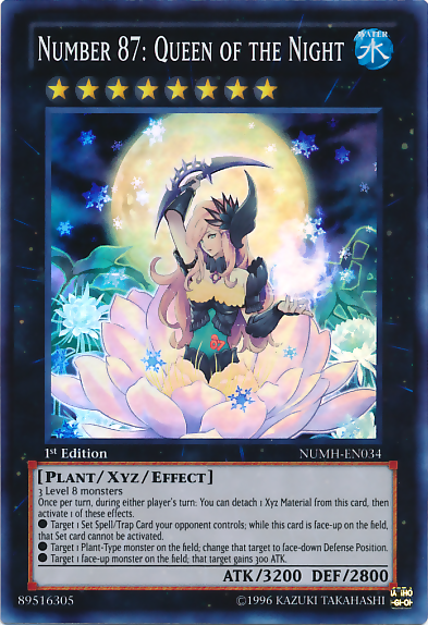 Number 87: Queen of the Night [NUMH-EN034] Super Rare - PCA Designer Toys