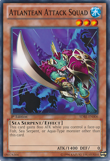 Atlantean Attack Squad [SDRE-EN006] Common - PCA Designer Toys