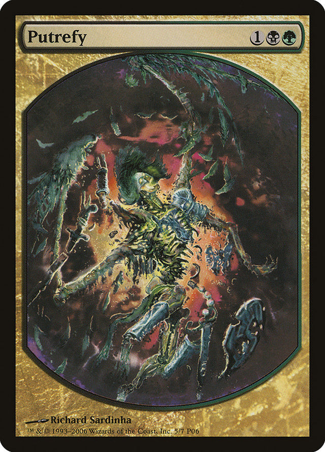 Putrefy [Magic Player Rewards 2006] - PCA Designer Toys