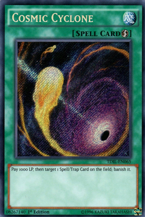 Cosmic Cyclone [TDIL-EN065] Secret Rare - PCA Designer Toys
