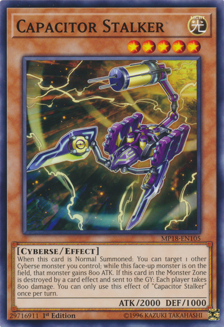 Capacitor Stalker [MP18-EN105] Common - PCA Designer Toys