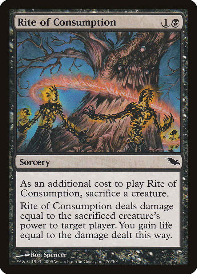Rite of Consumption [Shadowmoor] - PCA Designer Toys