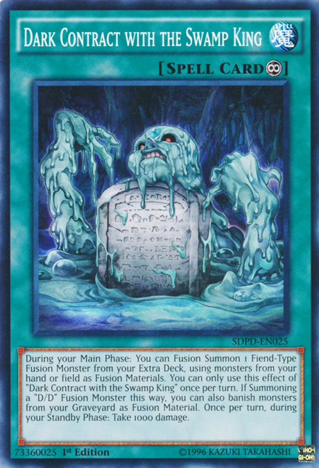 Dark Contract with the Swamp King [SDPD-EN025] Common - PCA Designer Toys