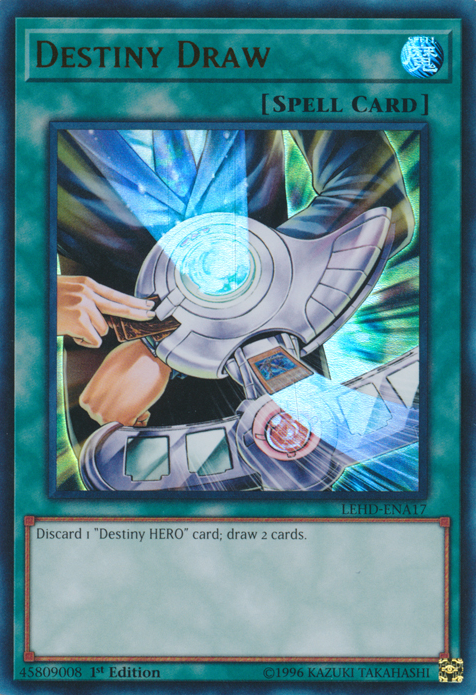 Destiny Draw [LEHD-ENA17] Ultra Rare - PCA Designer Toys