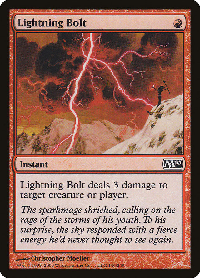 Lightning Bolt [Magic 2010] - PCA Designer Toys
