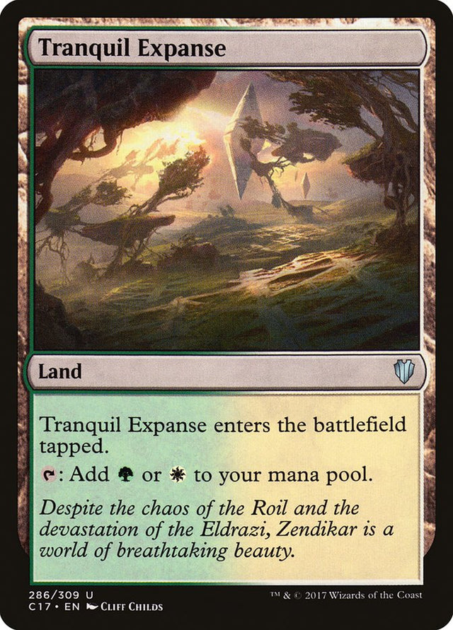 Tranquil Expanse [Commander 2017] - PCA Designer Toys