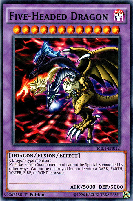 Five-Headed Dragon [MIL1-EN012] Common - PCA Designer Toys