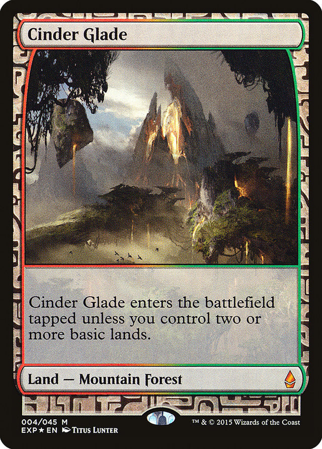 Cinder Glade [Zendikar Expeditions] - PCA Designer Toys