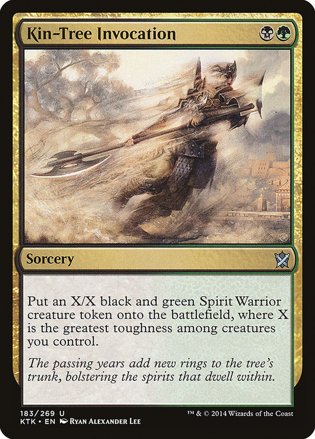 Kin-Tree Invocation [Khans of Tarkir] - PCA Designer Toys