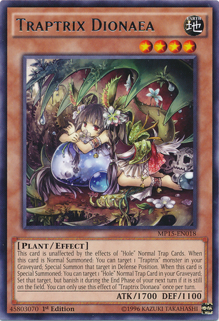 Traptrix Dionaea [MP15-EN018] Rare - PCA Designer Toys